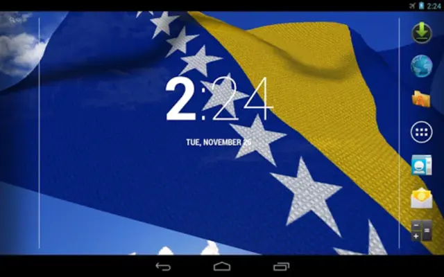 Bosnia Flag android App screenshot 1