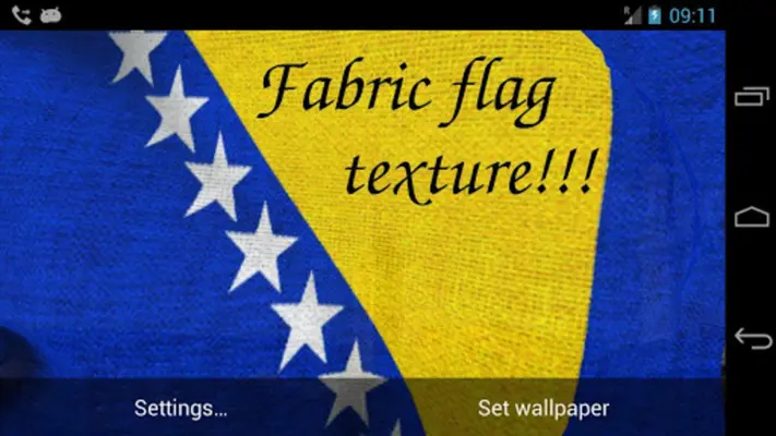 Bosnia Flag android App screenshot 2